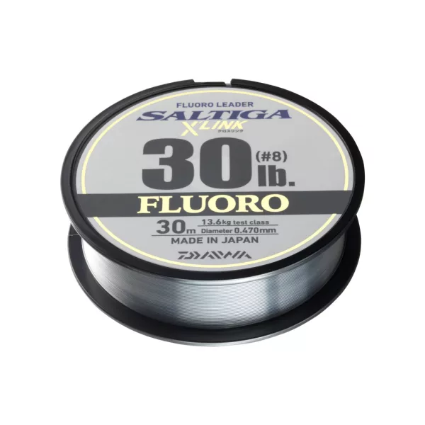 Daiwa Saltiga XLink Fluorocarbon Átlátszó 0,70mm 30m Előkezsinór