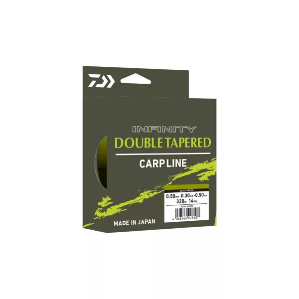 Daiwa Infinity Double Tapered Monoolive Green 0,33mm 320m Monofil Dobóelőke