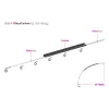 Delphin Karbon-stakleni vrh za LEGIA feeder II / 80g Light