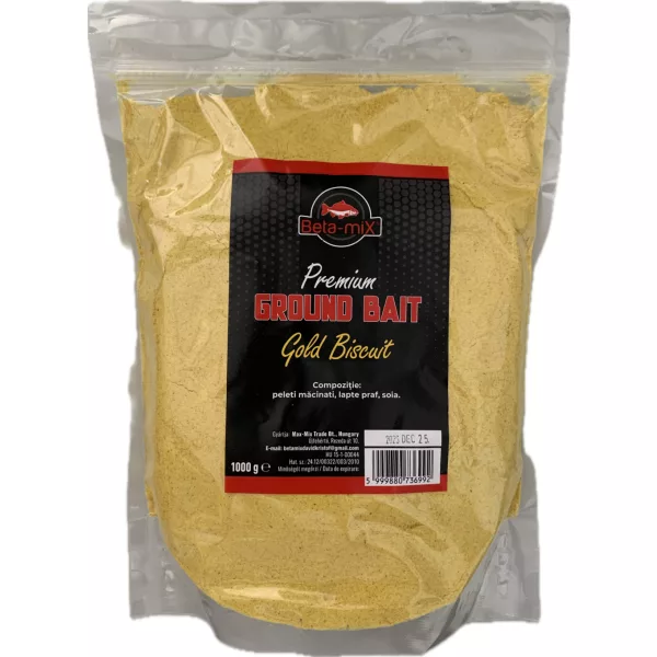 Betamix Hrana za ribe Premium Gold Method Mix Biskvitni 1000gr