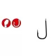 Gamakatsu LS-1312F Hooks Black #10 Udica s Pločicom i Bodljikom