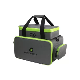   Daiwa Prorex WP Tackle Container S Woven Carbon Charcoal EVA Szerelékes Táska 31x21x24cm