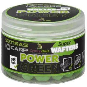 Sensas Wafters Super Power Green Češnjak 8mm Wafters 80gr