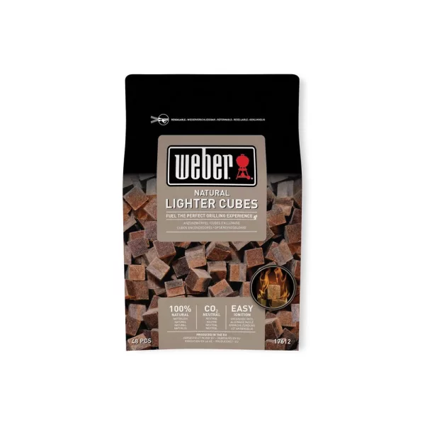 Weber Természetes Begyújtó Kocka 48db