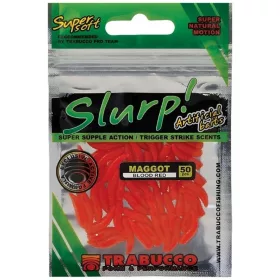   Trabucco Slurp Bait Maggot Blood Red Krvavocrvena umjetna ličinka 50db