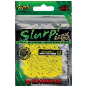   Trabucco Slurp Bait Maggot Yellow Žuta umjetna ličinka 50db