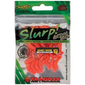   Trabucco Slurp Bait Honey Worm Red Glitter Krvavocrvena larva pčele 30db