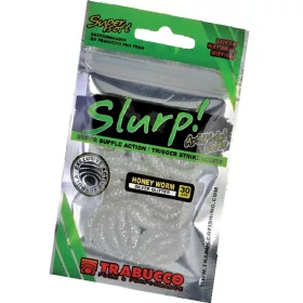   Trabucco Slurp Bait Honey Worm Silver Glitter Srebrnkasta larva pčele 30db