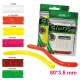 Trabucco Slurp Bait Spaghetti Fluo Yellow Mamac od meke gume 12db