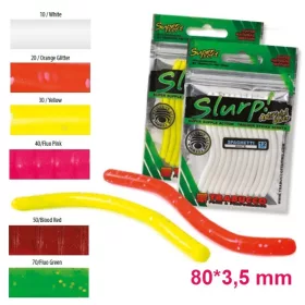   Trabucco Slurp Bait Spaghetti Fluo Pink Mamac od meke gume 12db