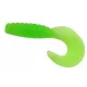 Trabucco Yummy Bait Curly Tail Green Chartreuse 4cm Plastični mamac 8 kom