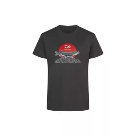 Daiwa Japan Pike Charcoal Póló M