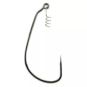 Gamakatsu Worm EWG Hooks Spring Lock Black #3/0 udica