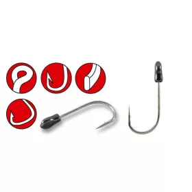 Gamakatsu Preda Trailer Hooks Black #1/0 Udica