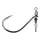 Gamakatsu Preda Swivel Shot Black Hooks #1 Udica s virblom