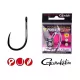 Gamakatsu Power Carp Ring Eye BB Crna 10 10kom/pakiranje Udica s ušicom bez brade Feeder udica