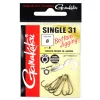 Gamakatsu Single 31 Hooks Black #4 udica