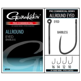   Gamakatsu Coars Pro-C Allround Eyed A1 PTFE BL Udica s okom bez brade #16