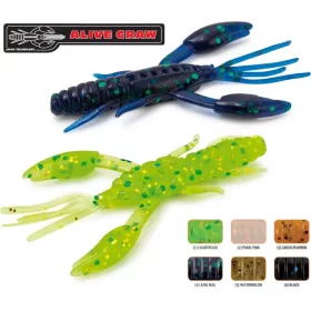   Rapture ULC Alive Craw 5cm 1,8gr Black Mekani gumeni mamac 12db