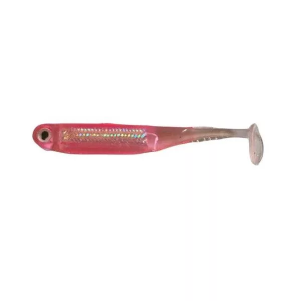 Rapture Mini Minnow Shad Tail 4,5cm pink Shiner Mekana gumena varalica 6kom