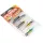 Rapture Power Minnow Set Shad Tail Clear Water 7,5cm 5gr Mekana gumena varalica 4kom