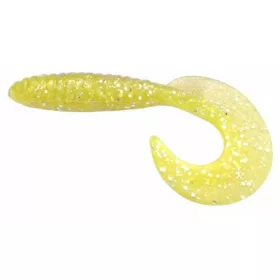   Rapture Fun Tail Grub 8,5cm Chartreuse Ghost Plastični Mamac 10kom