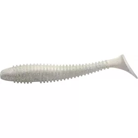   Rapture Ribbed Swing Shad 4cm White Ghost Plastični mamac 14 kom
