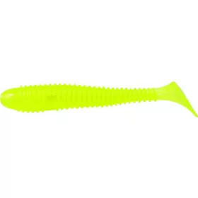   Rapture Ribbed Swing Shad 4cm Neon Yellow Plastični mamac 14 kom