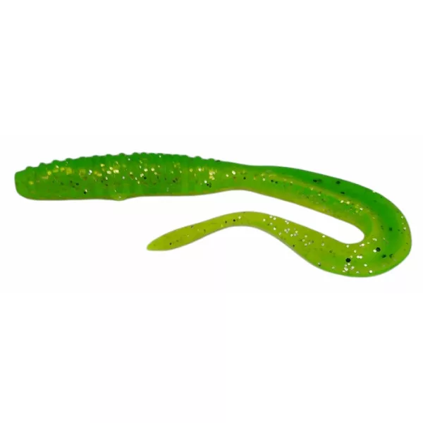 Rapture Mad Worm 8cm Neon Green Plastični mamac 10kom