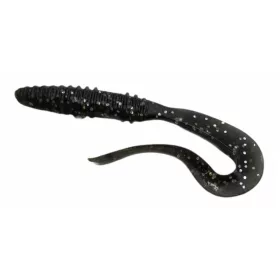 Rapture Mad Worm 10cm Dark Black Plastični mamac 10kom