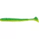 Rapture Rib Slim Shady 7.5cm lime Yellow Plastični mamac 12 kom