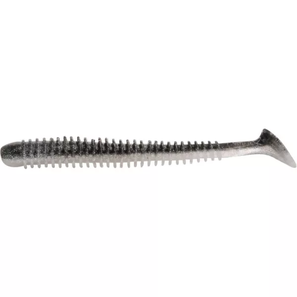 Rapture Rib Slim Shady 7.5cm Black Silver Plastični mamac 12 kom