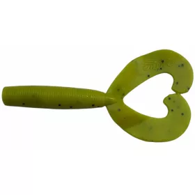 Rapture Twin Grub 9cm Chartreuse Plastični mamac 10 kom