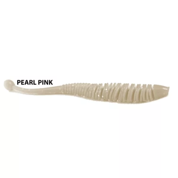 Rapture Evoke Worm 10cm Pearl Pink Plastični mamac 8 kom