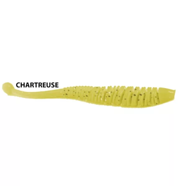 Rapture Evoke Worm 10cm Chartreuse Plastični mamac 8 kom