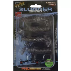   Rapture Slugger Shad Set 7,5cm Smoke Ghost 4+2kom Set Umjetnih Mamaca