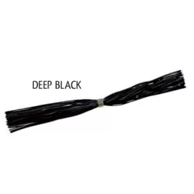   Rapture Zamjenska Suknjica za Spinner & Jig Deep Black Gumena Suknjica Plastična Varalica