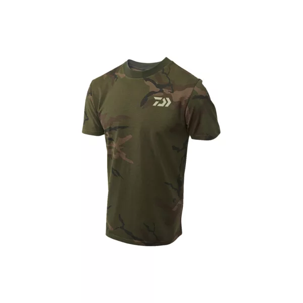 Daiwa Carp Camo Green Camo Póló XL