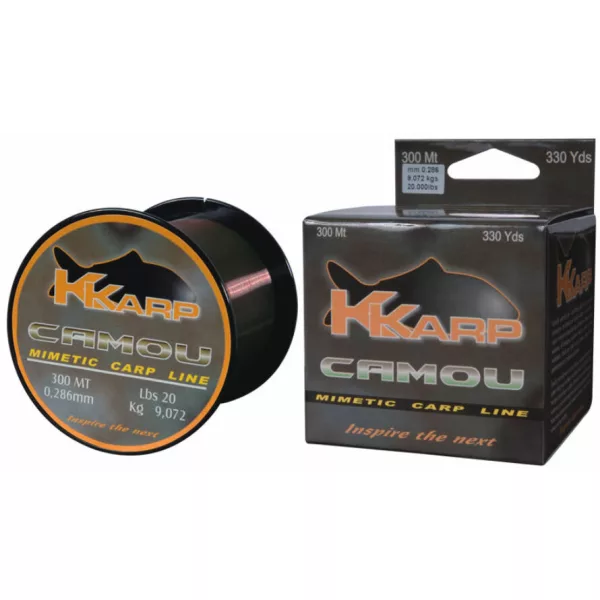 K-Karp Camou 300m 0,331mm Monofilna glavna struna