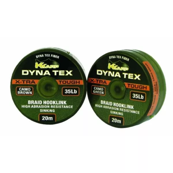 K-Karp Xtra Tough 20m 45lb Camo Zelena Pletena Predvezna struna