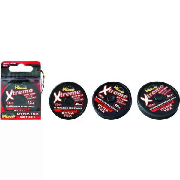 K-Karp Dyna Tex Xtreme Soft 16m 25lb Camo Smeđi Predvez