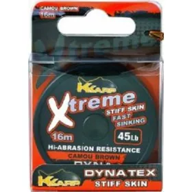   K-Karp Dyna Tex Xtreme Stiff 16m 35lb Camo Zelena Predvezna struna