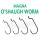 Rapture Magna O Shaugh Worm 2/0 Offset Udica 10kom