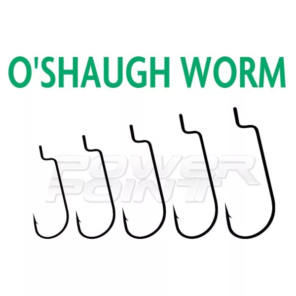 Rapture O Shaugh Worm 4/0 Offset Udica 10kom