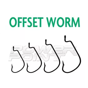 Rapture Offset Worm 3/0 Offset Udica 10kom