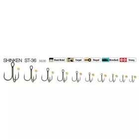 Trabucco Shinken ST-36 BN #18 6 Trokuka udica 6kom