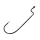 Sasame Regular Offset Black Nickel 3/0 Offset Horog 12db
