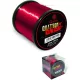 Quantum O 0,25mm Quattron Salsa H: 3000m 5,70kg / 12,50lbs prozirno crveno - Monofilna struna