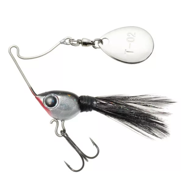 Tiemco Necromancer 6,5gr 4,5cm 03 Holo Silver Black Spinnerbait