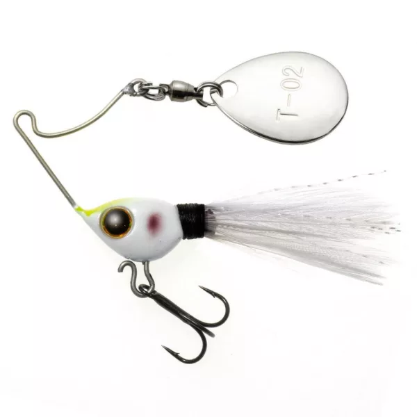 Tiemco Necromancer 6,5gr 4,5cm 10 Christal White Spinnerbait